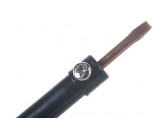 Электропаяльник Зубр Мастер с деревянной рукояткой и долговечным жалом форма клин 25 Вт 55405-25_z01 – изображение 3