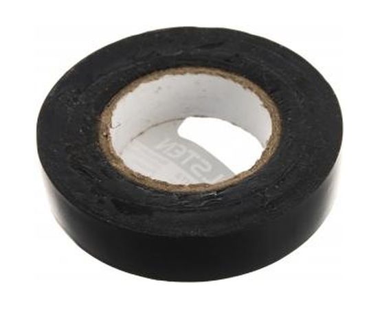 Изолента Volsten V02-7B-13х15-20 0,13х15 мм, черная, 20 метров 9796 – изображение 4