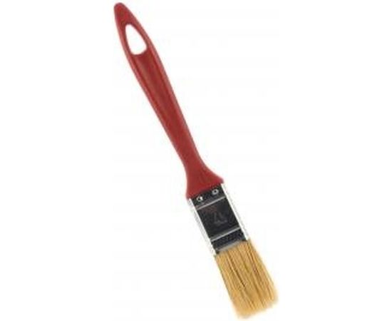 Плоская кисть STAYER UNIVERSAL-MASTER натуральная щетина, пластмассовая ручка, 25мм 0107-25_z01 – изображение 2