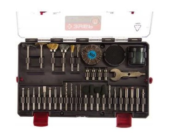 Набор мини-насадок для гравировальных машин 349 предметов Зубр 35905-H349 – изображение 3