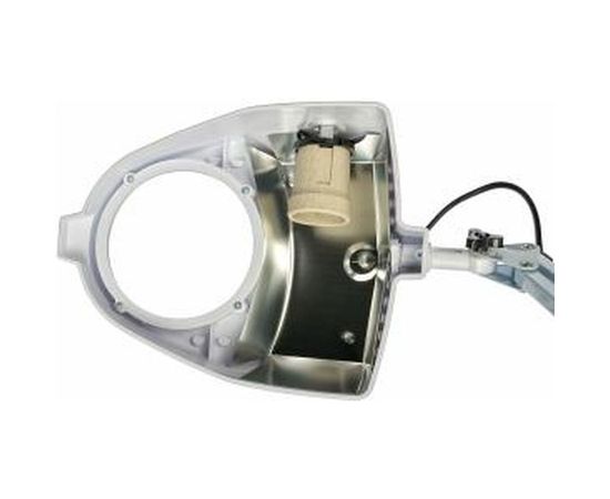 Настольная лампа с увеличительным стеклом Camelion KD-350 белая, 9225 – изображение 2