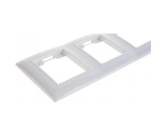 Вертикальная 4-местная рамка Volsten Violet V01-21-A42-M белая 9975 – изображение 2