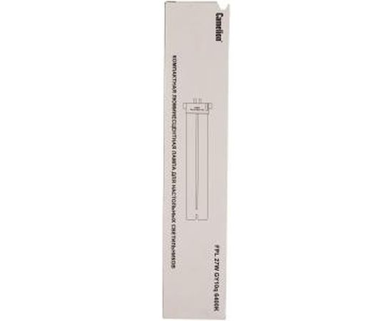 Компактная люминесцентная лампа, 27Вт, для KD-050 Camelion 10379 – изображение 3
