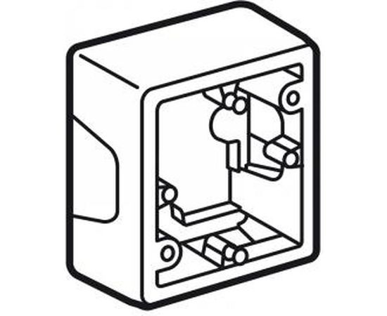 Накладная коробка Legrand Valena 1-ая, крем 776131 – изображение 3