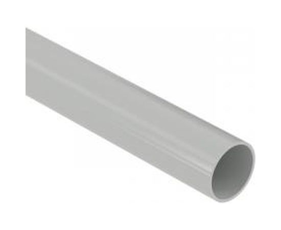 Труба DKC ПВХ, жёсткая, гладкая д.20мм, тяжёлая, 3м, цвет серый 63520 – изображение 3