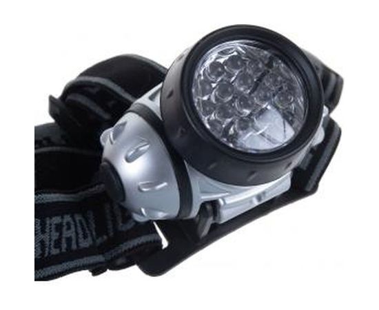 Налобный фонарь Ultraflash LED 5353 (металлик, 19LED, 4 реж, 3XR03, пласт, коробка) 10262 – изображение 2