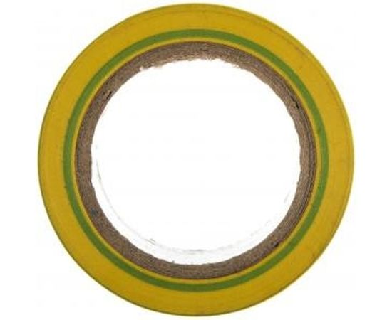 Изолента Volsten V02-7M-13х15-10 0,13х15 мм, желто-зеленая, 10 метров 10287 – изображение 3