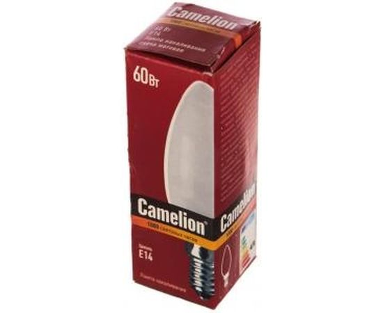 Электрическая лампа накаливания с матовой колбой MIC Camelion 60/B/FR/E14, 9866 – изображение 2