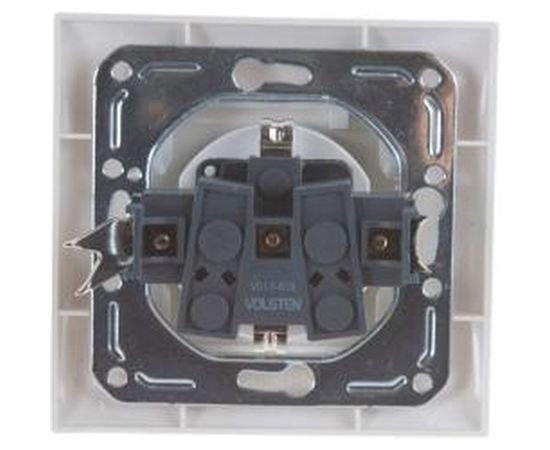 Бытовая розетка с крышкой Volsten V01-11-R18-S, Magenta, 8961 – изображение 2