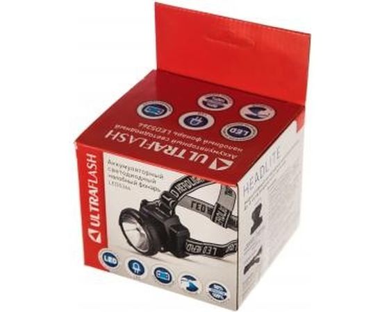 Налобный аккумуляторный фонарь Ultraflash LED 5364 11258 – изображение 2