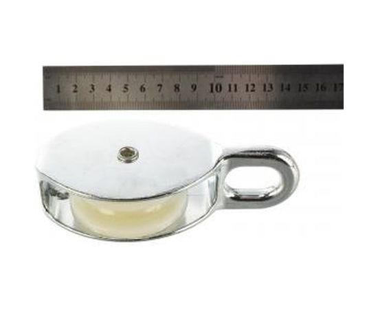 Блок одинарный с пластиковым роликом (16х65 мм; ТФ5) Зубр 4-304585-65 – изображение 4