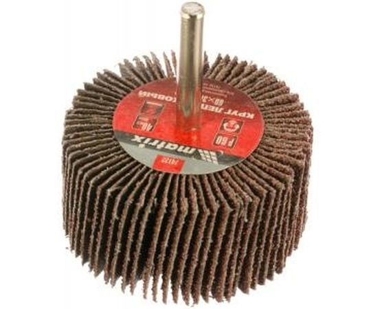 Круг лепестковый (60x30x6 мм; P60) для дрели MATRIX 74122 