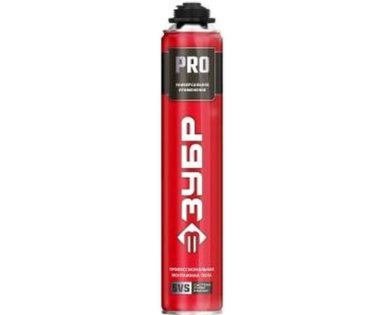Монтажная пена ЗУБР PRO 750 мл, пистолетная, всесезонная, SVS 41145_z01 