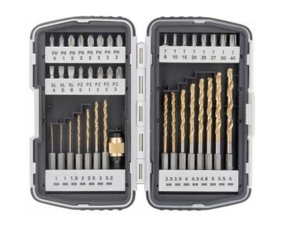 Набор бит и свёрл 40 предметов MATRIX 11322 