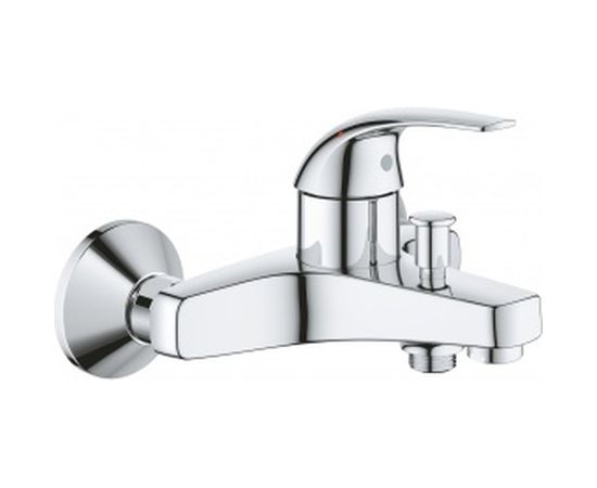 Однорычажный смеситель для ванны GROHE BauCurve Longlife 35 мм 23599000 