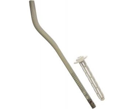 Кронштейн штырьевой белый плоский (8х180 мм) RIFAR твек 6.3. 