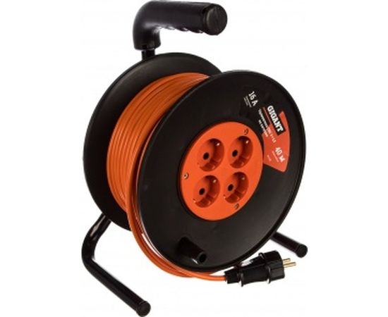 Удлинитель Gigant ПВС 3х2,5 40м на катушке PE-023 (Россия) 