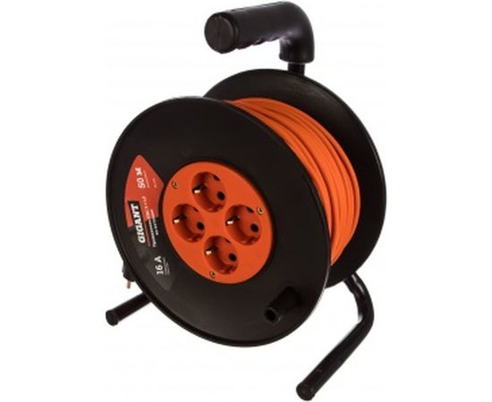 Удлинитель Gigant ПВС 2х1,5 50м на катушке PE-019 (Россия) – изображение 4