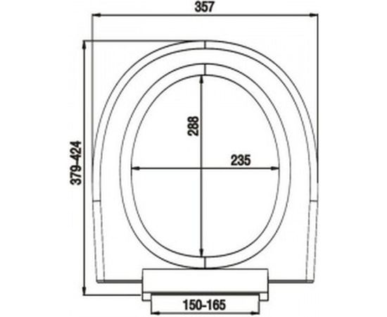 Сиденье для унитаза Milardo полипропилен 020 020PP00M31 – изображение 7