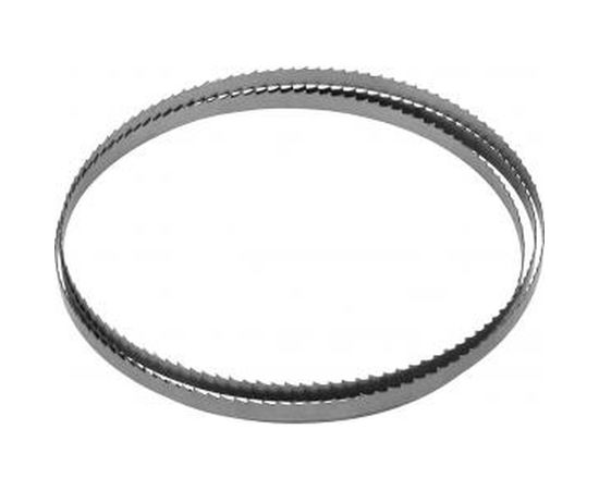 Полотно для ленточной пилы Зубр ЗПЛ-350-190 L-1425 мм H-8.0 мм шаг зуба - 4 мм 6TPI материал углеродистая сталь - 65Г 155810-190-4 – изображение 2