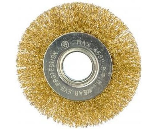 Щетка дисковая (100 мм; 22.2 мм) для УШМ Matrix 74648 – изображение 3