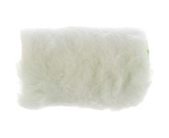 Валик из искусственного меха, 100 мм, ворс 15 мм, D - 48 мм, полиэстер СИБРТЕХ 80116 – изображение 2