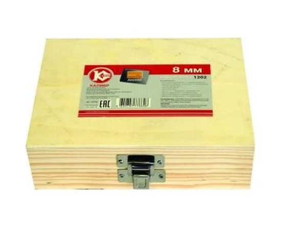 Набор фрез 1202 (12 шт; хвостовик 8 мм) по дереву Калибр 00000024856 – изображение 3