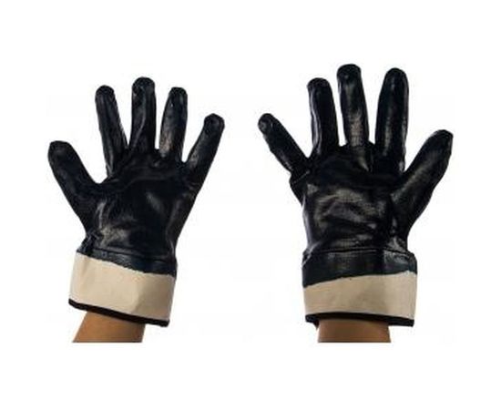 Перчатки МАСТЕР рабочие с нитриловым покрытием (р. L ) Зубр 11270-L – изображение 4