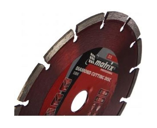 Диск алмазный отрезной сегментный Professional (180x22.2 мм) MATRIX 73175 – изображение 2