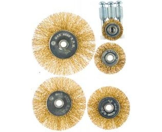 Набор щеток для дрели 5 шт. MATRIX 74494 – изображение 3