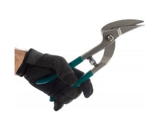 Ножницы по металлу Kraftool Pelikan цельнокованые длинный прямой и сквозной рез 300 мм 23008-30_z01 – изображение 4