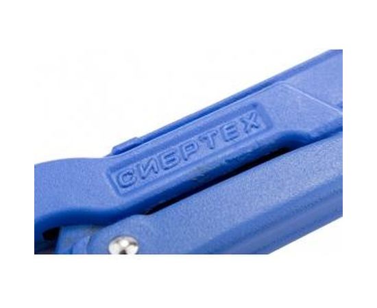 Трубный рычажный ключ с изогнутыми губками 545х50мм СИБРТЕХ 15744 – изображение 4