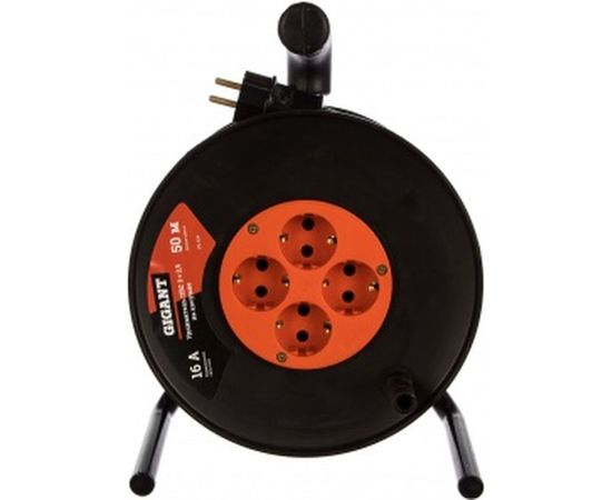 Удлинитель Gigant ПВС 3х2,5 50м на катушке PE-024 (Россия) – изображение 5