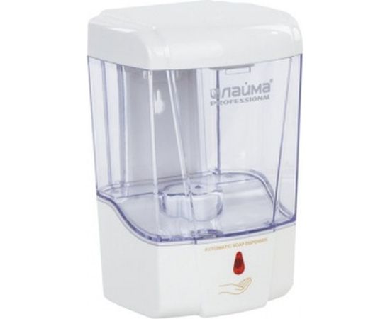 Сенсорный диспенсер для жидкого мыла ЛАЙМА PROFESSIONAL, наливной, прозрачный, 0,6 л, 605391 – изображение 4