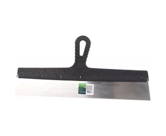 Шпатель фасадный из нержавеющей стали, 450 мм, пластмассовая ручка СИБРТЕХ 85450 – изображение 2