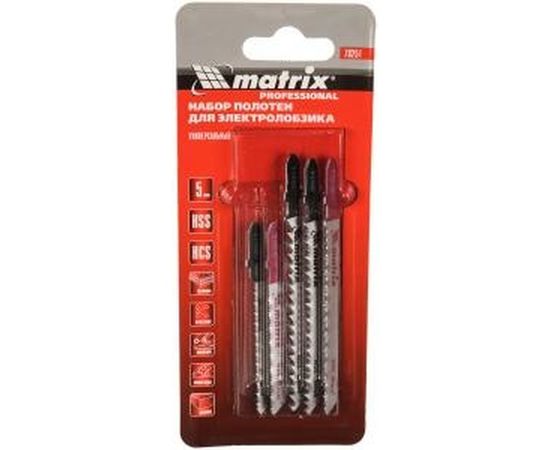 Набор полотен для электролобзика универсальный 5 шт. MATRIX 78251 – изображение 3