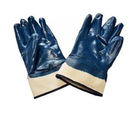 Перчатки МАСТЕР рабочие с нитриловым покрытием (р. L ) Зубр 11270-L – изображение 2