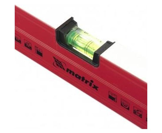 Алюминиевый магнитный уровень MATRIX 400 мм 34704 – изображение 4