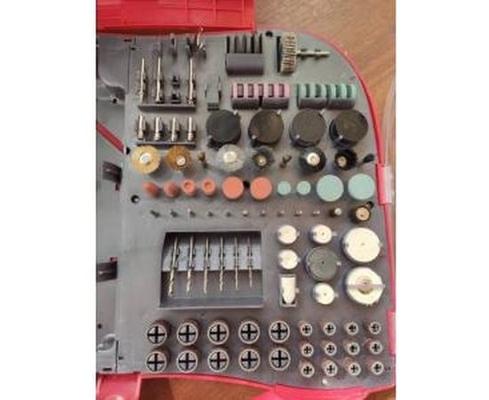 Гравер ЗУБР ЗГ-130ЭК + 219 предметов H219 – изображение 6