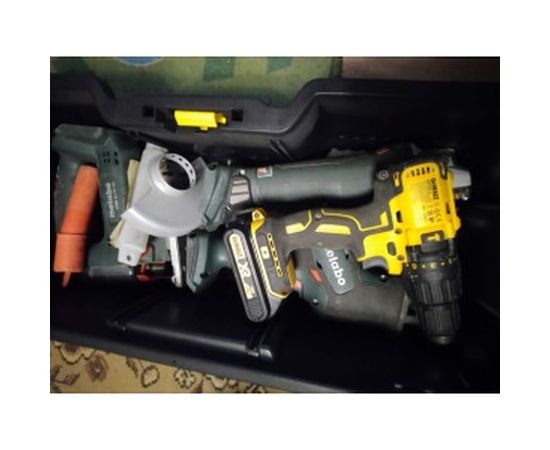 Открытый профессиональный пластмассовый ящик для инструмента со съемным кейсом STANLEY 1-97-506 – изображение 8