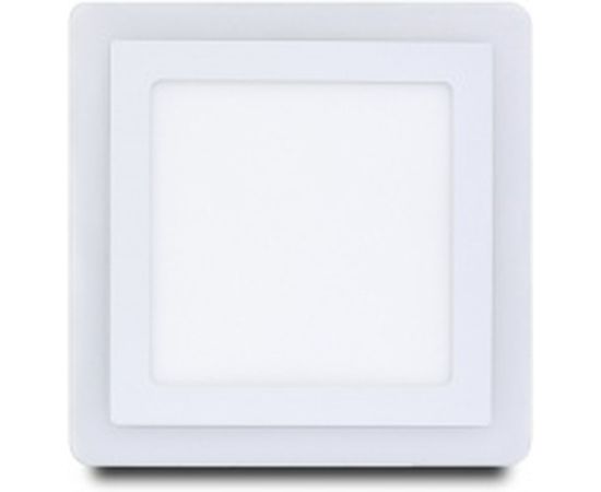 Встраиваемый светильник Smartbuy LED квадрат с подсветкой DLB 18w, 3000K+B, IP20 SBLSq-DLB-18-3K-B 