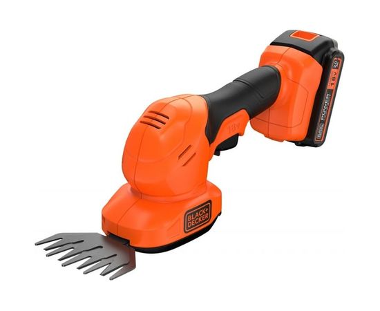 Аккумуляторный кусторез Black&Decker 18 В, Li-Ion, 2.0 А*ч BCSS18D1-QW 