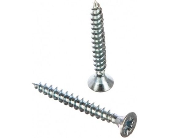 Саморез Стройметиз 3,5х30 универсальный, белый цинк уп. 200 шт. 2150453 