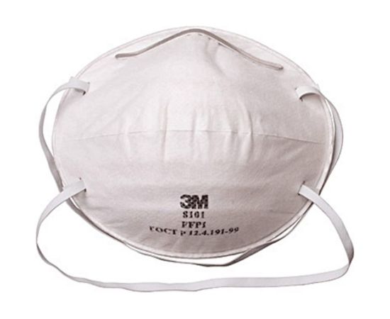 Полумаска-фильтр для защиты от аэрозолей 8101-3 3М 3 шт. 7100055840 