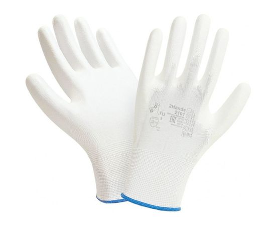 Перчатки 2Hands нейлон/PU 2101- 7 