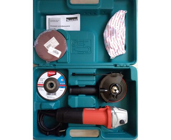 Угловая шлифмашина Makita M9511 – изображение 28