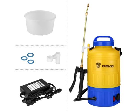 Садовый аккумуляторный опрыскиватель DEKO DKSP09 5 л 065-0941 – изображение 2