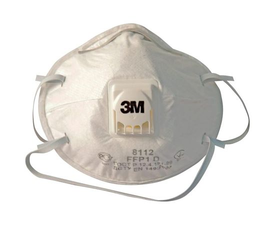 Полумаска 3М 8112 CEE, класс защиты FFP1 NR D, 10 шт/уп. 7100050787 – изображение 2