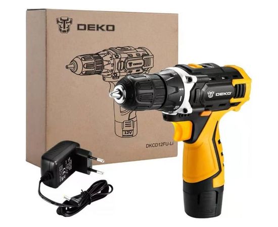 Аккумуляторная дрель DEKO DKCD12FU-Li 063-4100 – изображение 2
