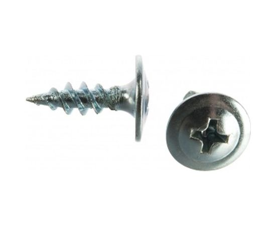 Саморез Стройметиз 4,2х13 металл-металл с прессшайбой, цинк уп. 200 шт. 2050053 – изображение 3